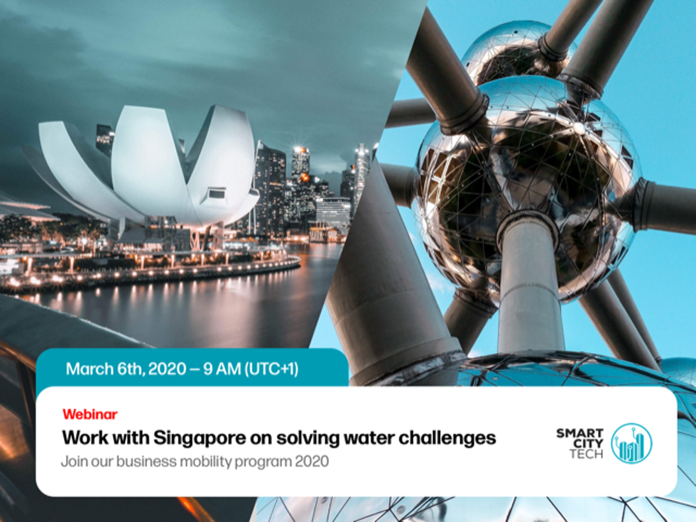 Work with Singapore on solving water challenges